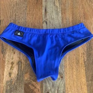Rad Polewear pole dance Peru Shorts blue small